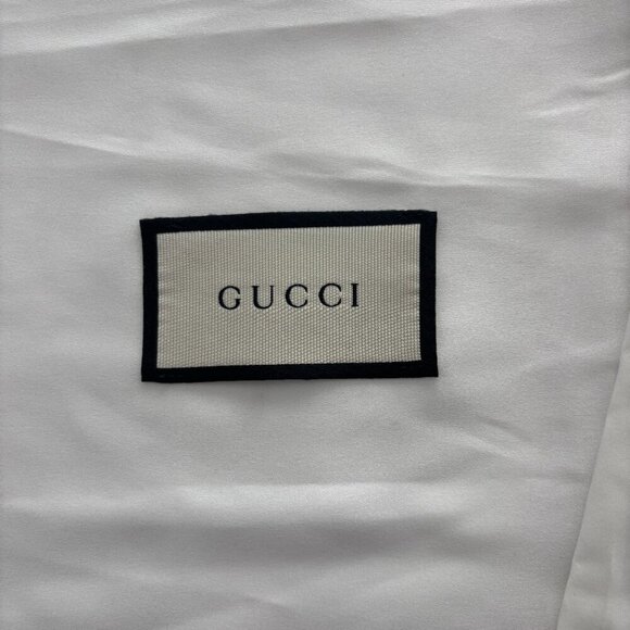 Gucci Dust Bags - Satin - White - Set of 2 - Picture 2 of 2